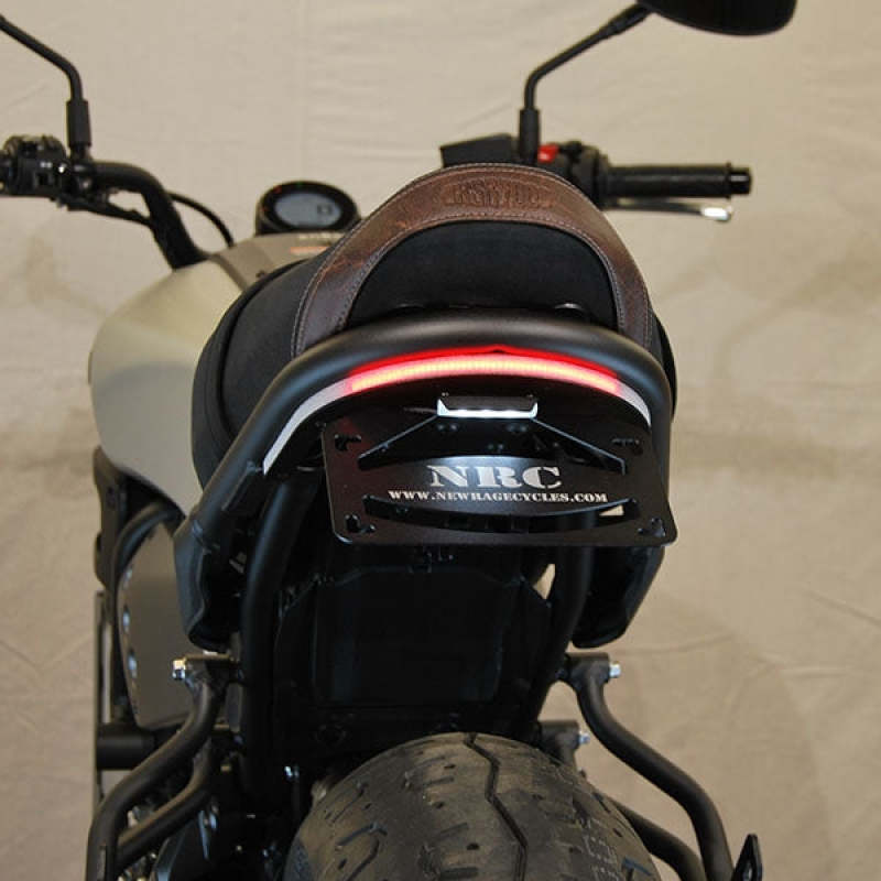 Yamaha XSR 700 Fender Eliminator - New Rage Cycles - Tucked w/Load EQ - Black textured - `22-`27